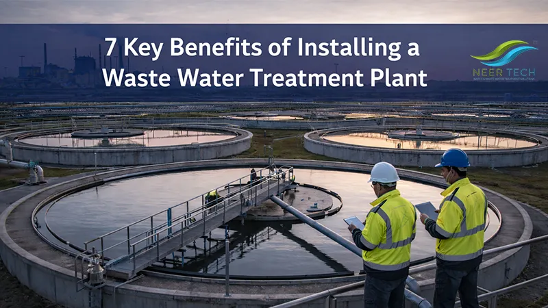 7 Key Benefits of Installing a Wastewater Treatment Plant