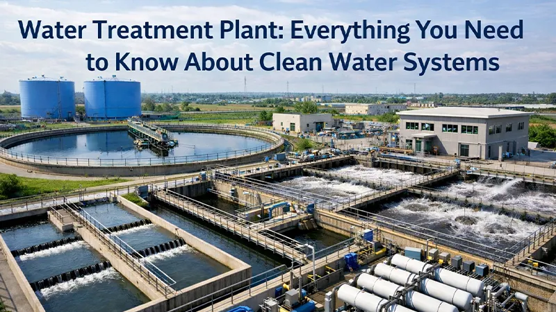 Water Treatment Plant: Everything You Need to Know About Clean Water Systems